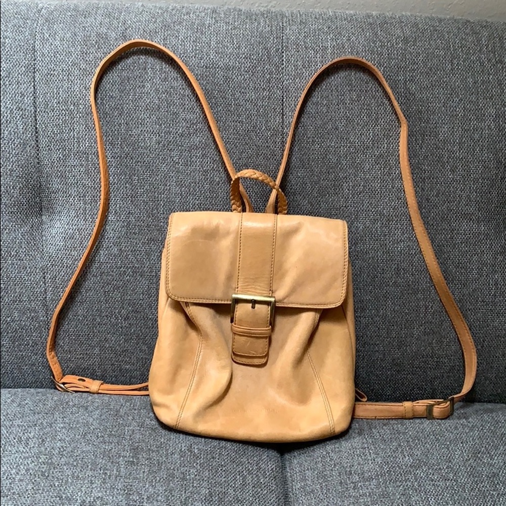 Derek Alexander mini leather backpack.